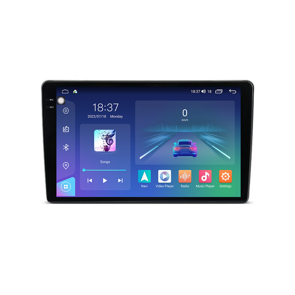 Navigatie dedicata cu Android Citroen Berlingo 2008 - 2018, 4GB RAM, Radio GPS Dual Zone, Display 2K QLED 9.5" Touchscreen, Internet Wi-Fi si slot SIM 4G, Bluetooth, MirrorLink, USB