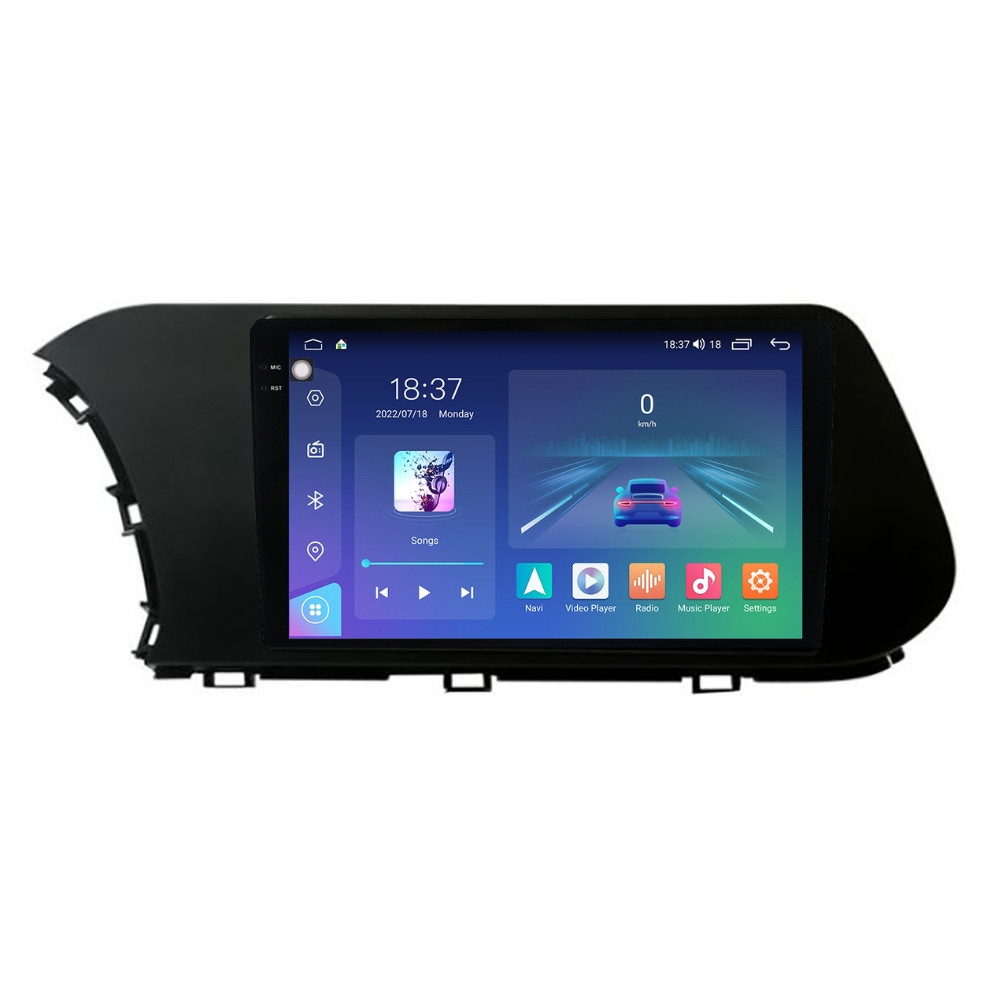 Navigatie dedicata cu Android Hyundai i20 dupa 2020, 4GB RAM, Radio GPS Dual Zone, Display 2K QLED 10.36" Touchscreen, Internet Wi-Fi si slot SIM 4G, Bluetooth, MirrorLink, USB