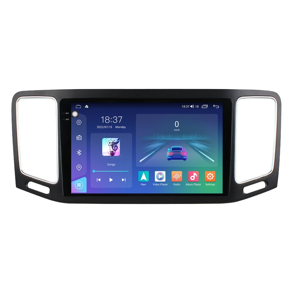 Navigatie dedicata cu Android VW Sharan dupa 2010, 4GB RAM, Radio GPS Dual Zone, Display 2K QLED 9.5'' Touchscreen, Internet Wi-Fi si slot SIM 4G, Bluetooth, MirrorLink, USB
