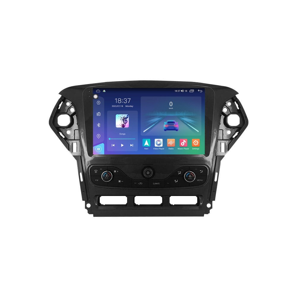 Navigatie dedicata cu Android Ford Mondeo IV 2011 - 2014 cu navigatie originala, 4GB RAM, Radio GPS Dual Zone, Display 2K QLED 9.5" Touchscreen, Internet Wi-Fi si slot SIM 4G, Bluetooth, MirrorLink, USB