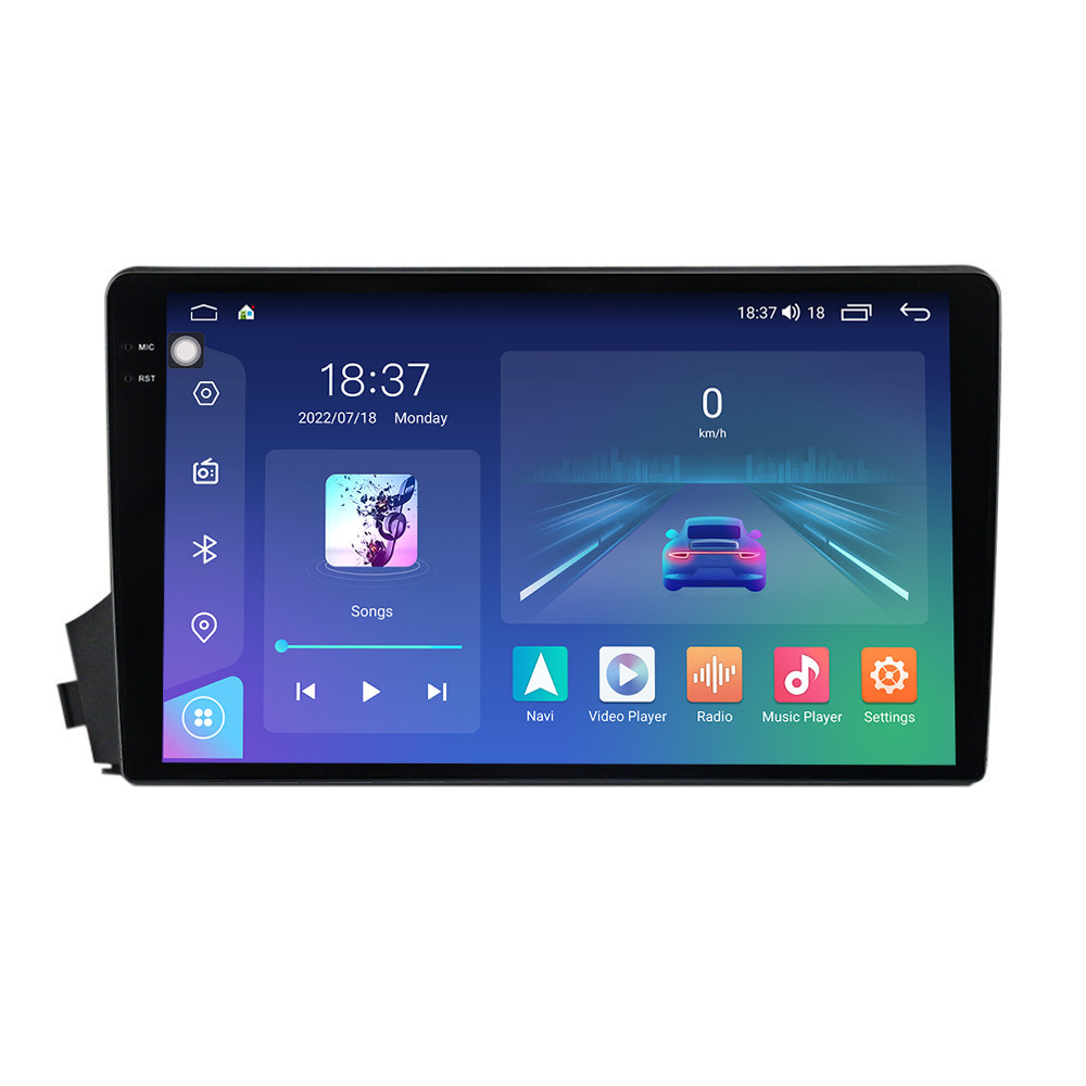Navigatie dedicata cu Android Ssangyong Kyron 2005 - 2011, 4GB RAM, Radio GPS Dual Zone, Display 2K QLED 9.5" Touchscreen, Internet Wi-Fi si slot SIM 4G, Bluetooth, MirrorLink, USB