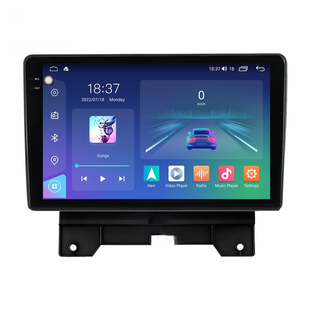 Navigatie dedicata cu Android Land Rover Range Rover Sport I 2009 - 2013, 4GB RAM, Radio GPS Dual Zone, Display 2K QLED 9.5" Touchscreen, Internet Wi-Fi si slot SIM 4G, Bluetooth, MirrorLink, USB