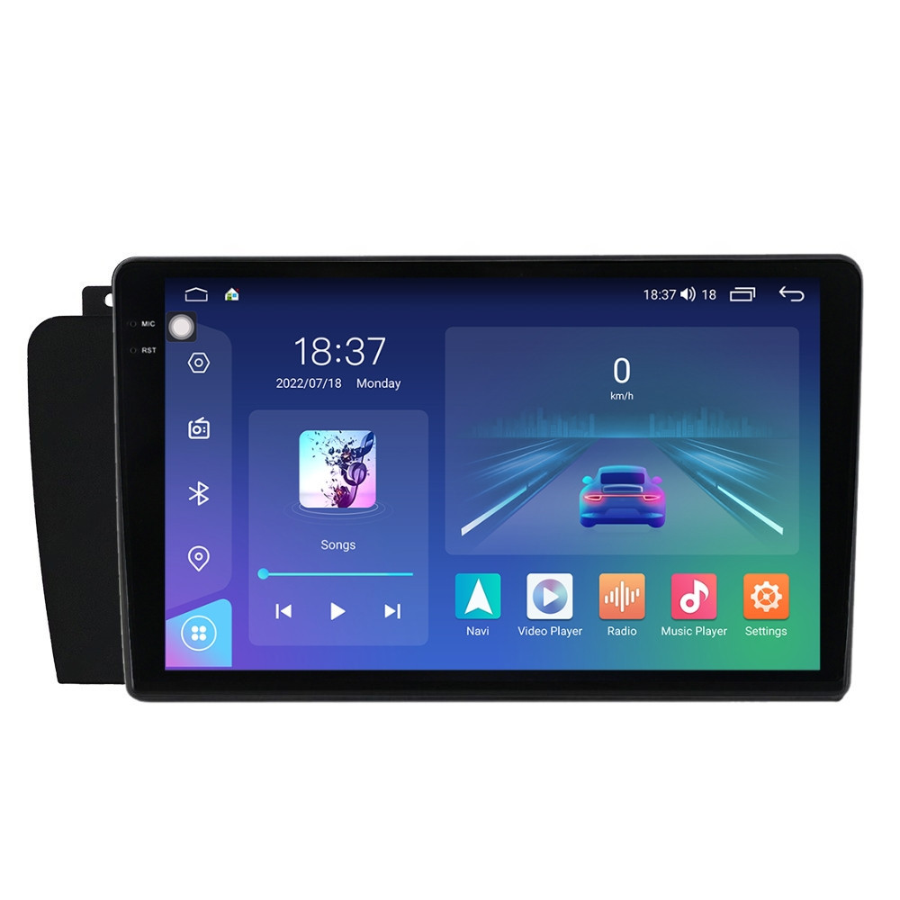 Navigatie dedicata cu Android Volvo V70 II / XC70 I 2004 - 2008, 4GB RAM, Radio GPS Dual Zone, Display 2K QLED 9.5" Touchscreen, Internet Wi-Fi si slot SIM 4G, Bluetooth, MirrorLink, USB