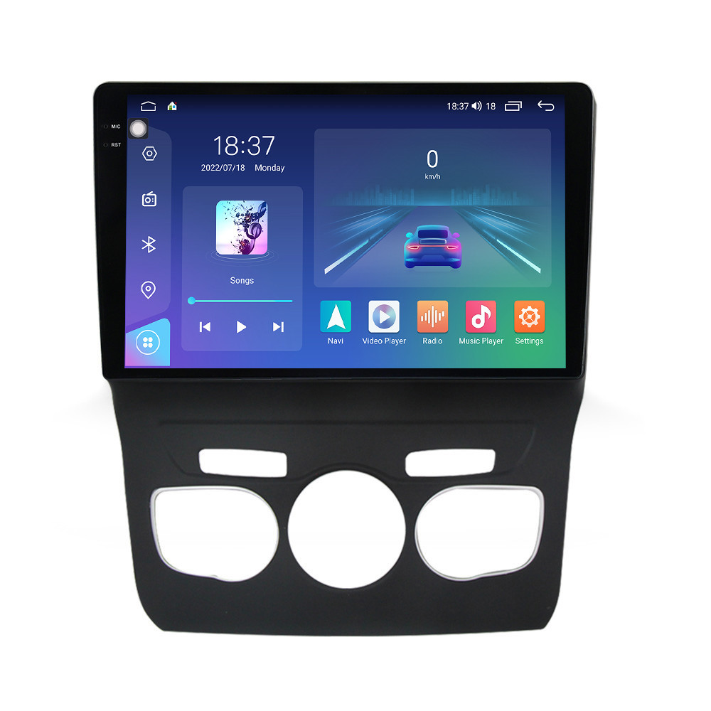 Navigatie dedicata cu Android Citroen C4 II 2009 - 2018, clima automata, 8GB RAM, Radio GPS Dual Zone, Display 2K QLED 10.36" Touchscreen, Internet Wi-Fi si slot SIM 4G, Bluetooth, MirrorLink, USB