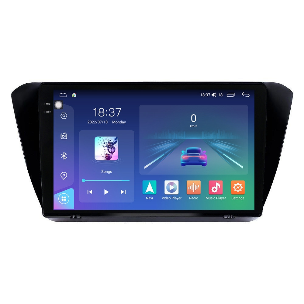 Navigatie dedicata cu Android Skoda Superb III 2015 - 2017, 8GB RAM, Radio GPS Dual Zone, Display 2K QLED 10.36" Touchscreen, Internet Wi-Fi si slot SIM 4G, Bluetooth, MirrorLink, USB