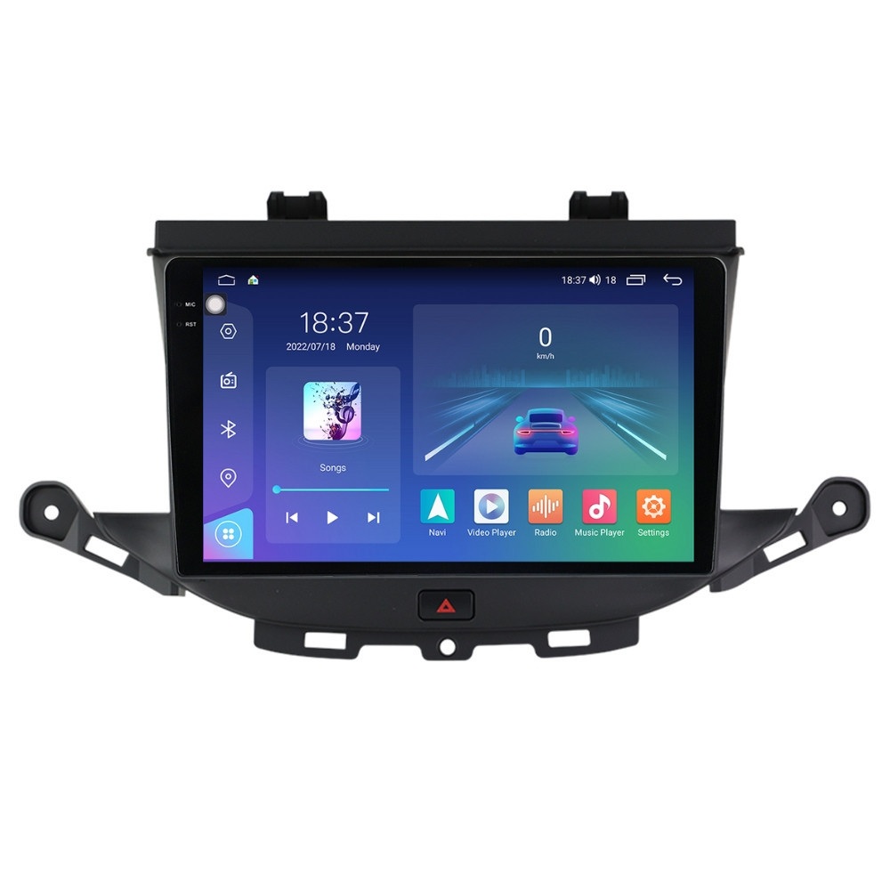 Navigatie dedicata cu Android Opel Astra K 2015 - 2021 hatchback, 8GB RAM, Radio GPS Dual Zone, Display 2K QLED 9.5" Touchscreen, Internet Wi-Fi si slot SIM 4G, Bluetooth, MirrorLink, USB