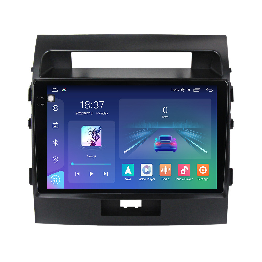 Navigatie dedicata cu Android Toyota Land Cruiser J200 2008 - 2015, 8GB RAM, Radio GPS Dual Zone, Display 2K QLED 10.36" Touchscreen, Internet Wi-Fi si slot SIM 4G, Bluetooth, MirrorLink, USB