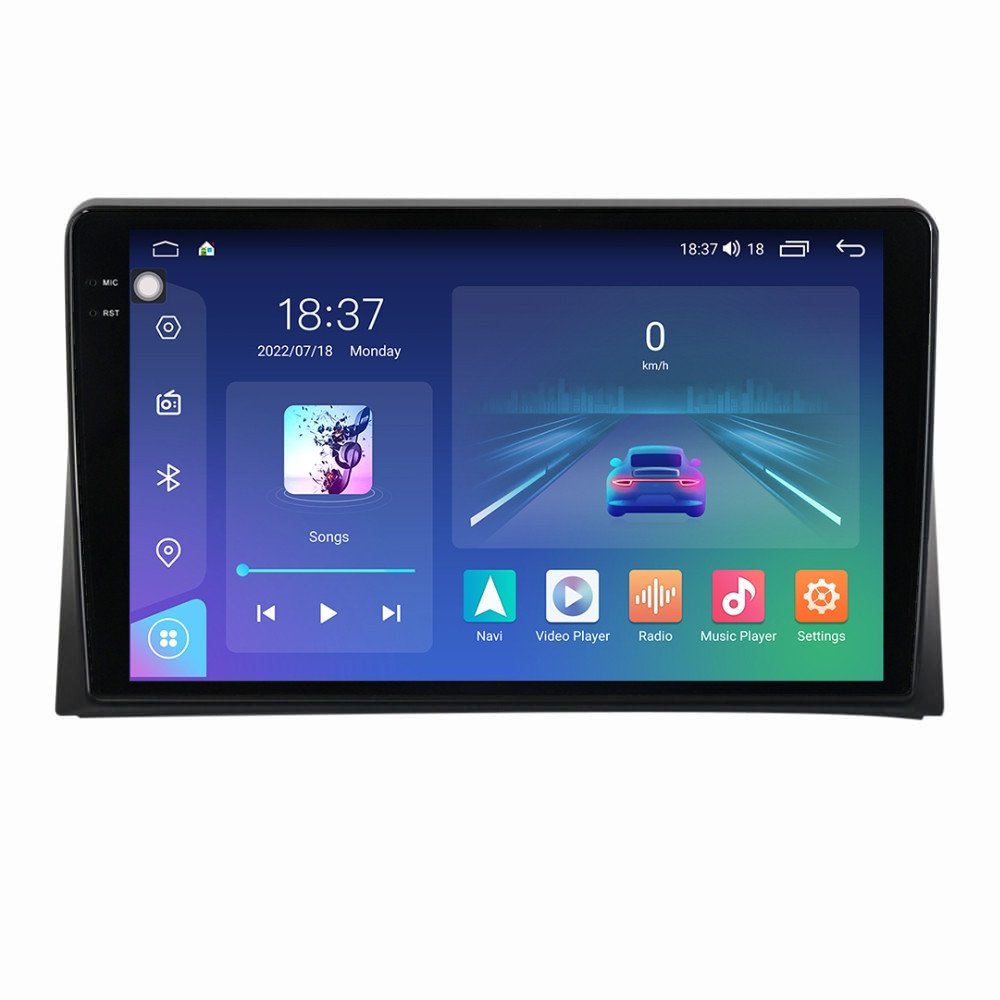 Navigatie dedicata cu Android VW Multivan V (2003-2015), 8GB RAM, Radio GPS Dual Zone, Display 2K QLED 9.5" Touchscreen, Internet Wi-Fi si slot SIM 4G, Bluetooth, MirrorLink, USB