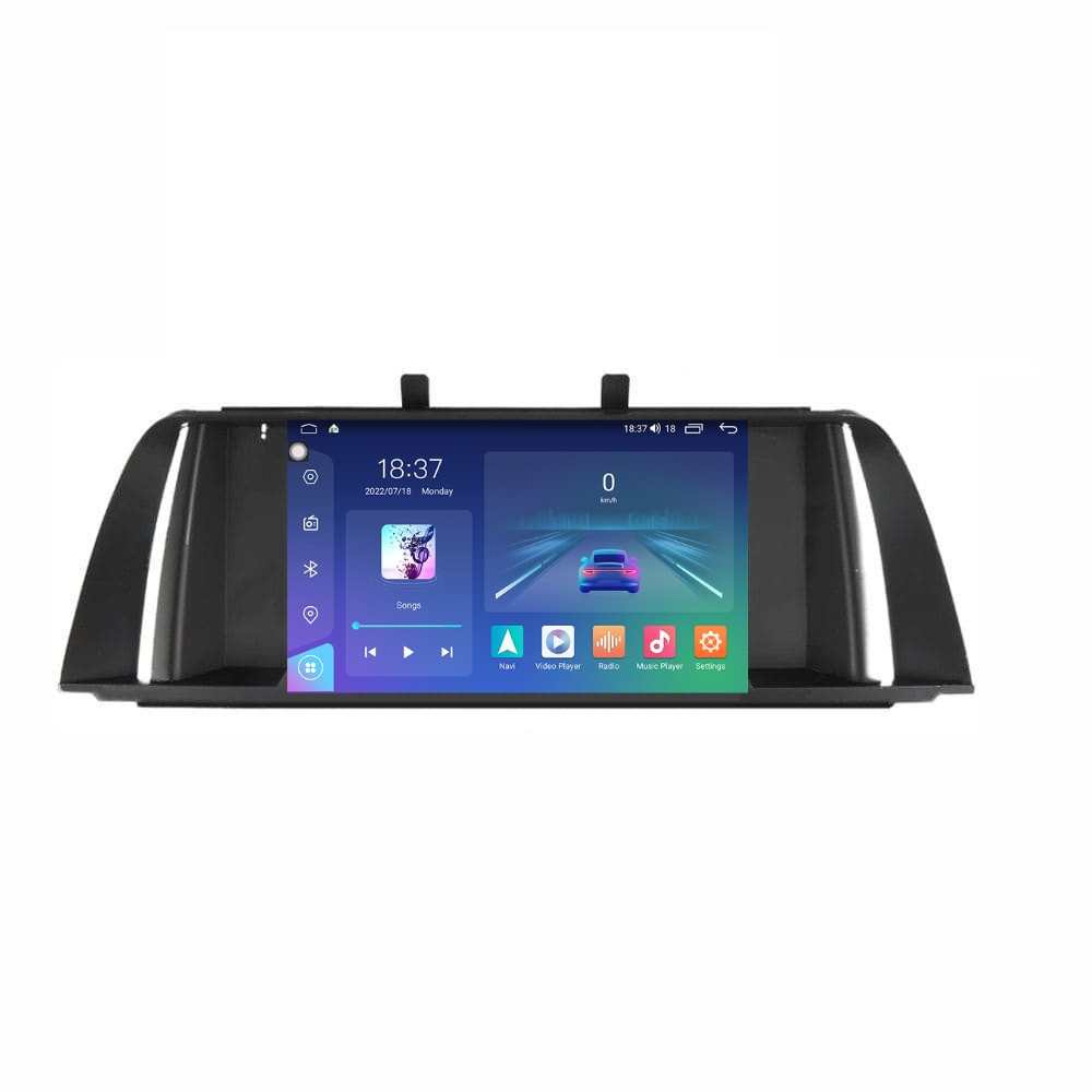 Navigatie dedicata cu Android BMW Seria 5 (F10) 2009 - 2012, 8GB RAM, Radio GPS Dual Zone, Display 2K QLED 9.5" Touchscreen, Internet Wi-Fi si slot SIM 4G, Bluetooth, MirrorLink, USB