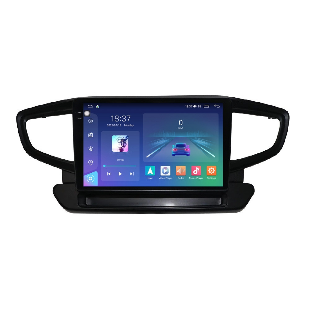 Navigatie dedicata cu Android Hyundai Ioniq (AE) 2016 - 2019, 8GB RAM, Radio GPS Dual Zone, Display 2K QLED 9.5" Touchscreen, Internet Wi-Fi si slot SIM 4G, Bluetooth, MirrorLink, USB