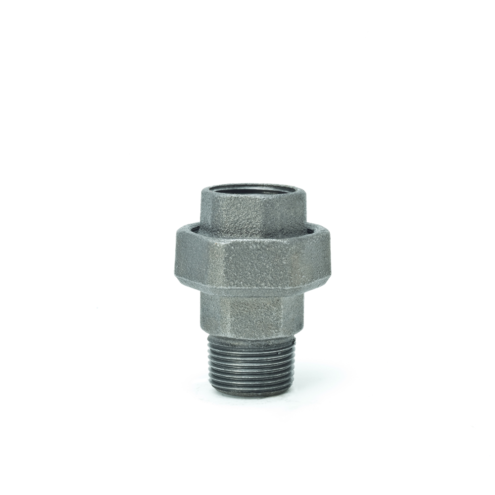 Olandez Gebo, fonta neagra, filet interior-exterior, 1 inch