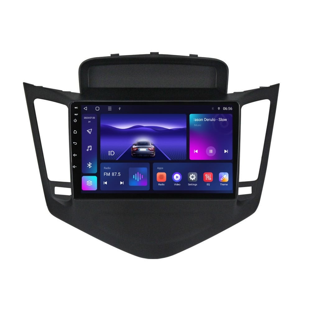 Navigatie dedicata cu Android Chevrolet Cruze 2008 - 2013, 4GB RAM, Radio GPS Dual Zone, Display HD IPS 9" Touchscreen, Internet Wi-Fi, Bluetooth, MirrorLink, USB