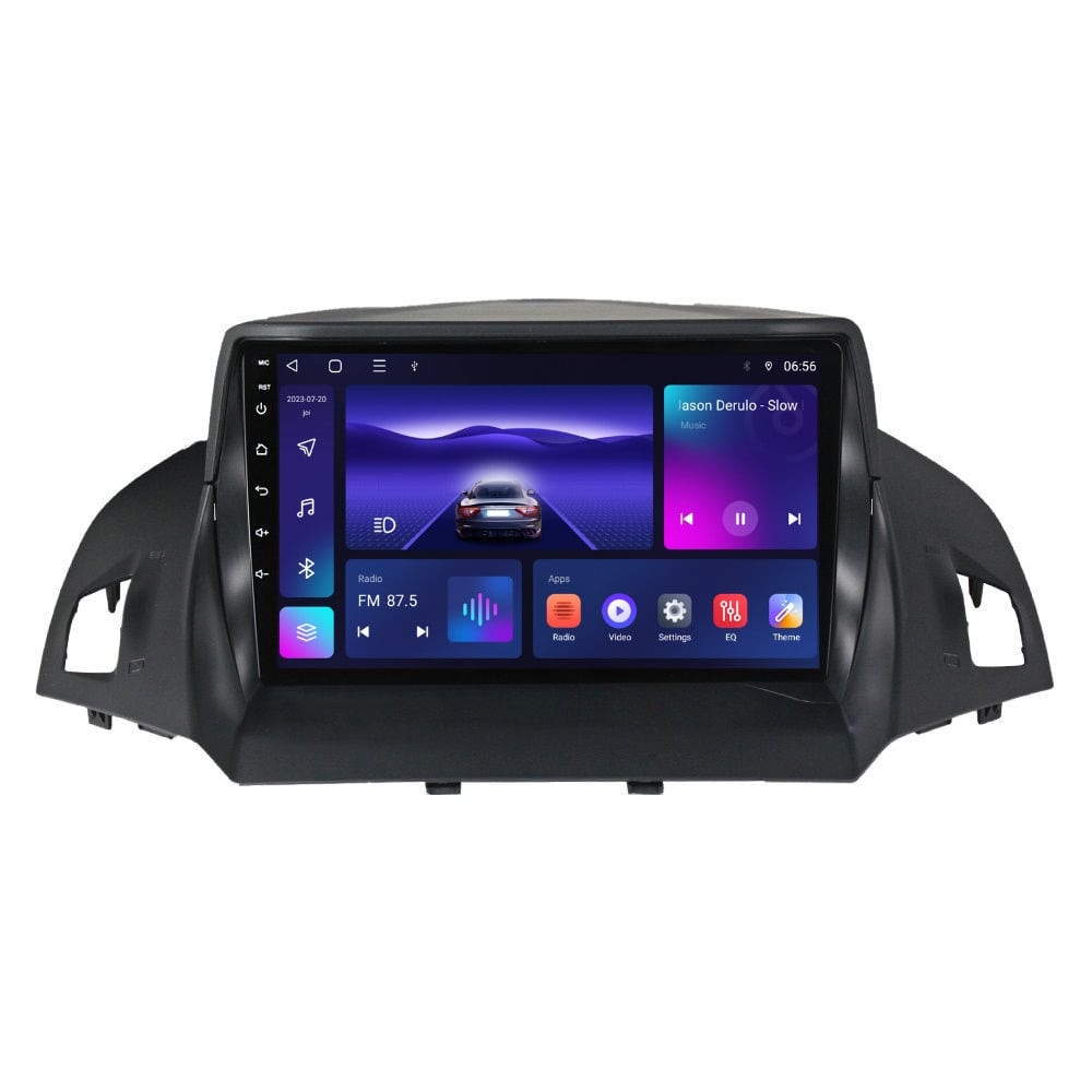 Navigatie dedicata cu Android Ford Kuga II 2012 - 2019, 4GB RAM, Radio GPS Dual Zone, Display HD IPS 9" Touchscreen, Internet Wi-Fi, Bluetooth, MirrorLink, USB