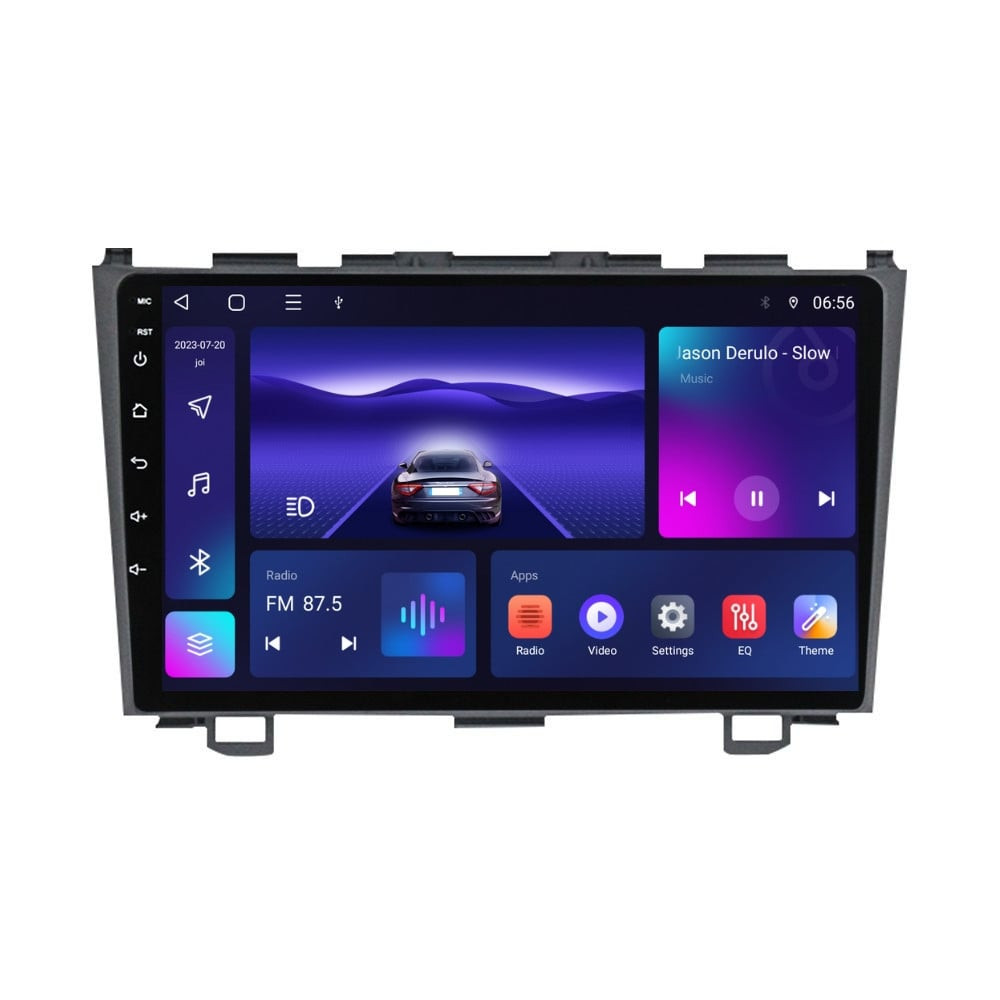Navigatie dedicata cu Android Honda CR-V III 2006 - 2012, 4GB RAM, Radio GPS Dual Zone, Display HD IPS 9" Touchscreen, Internet Wi-Fi, Bluetooth, MirrorLink, USB