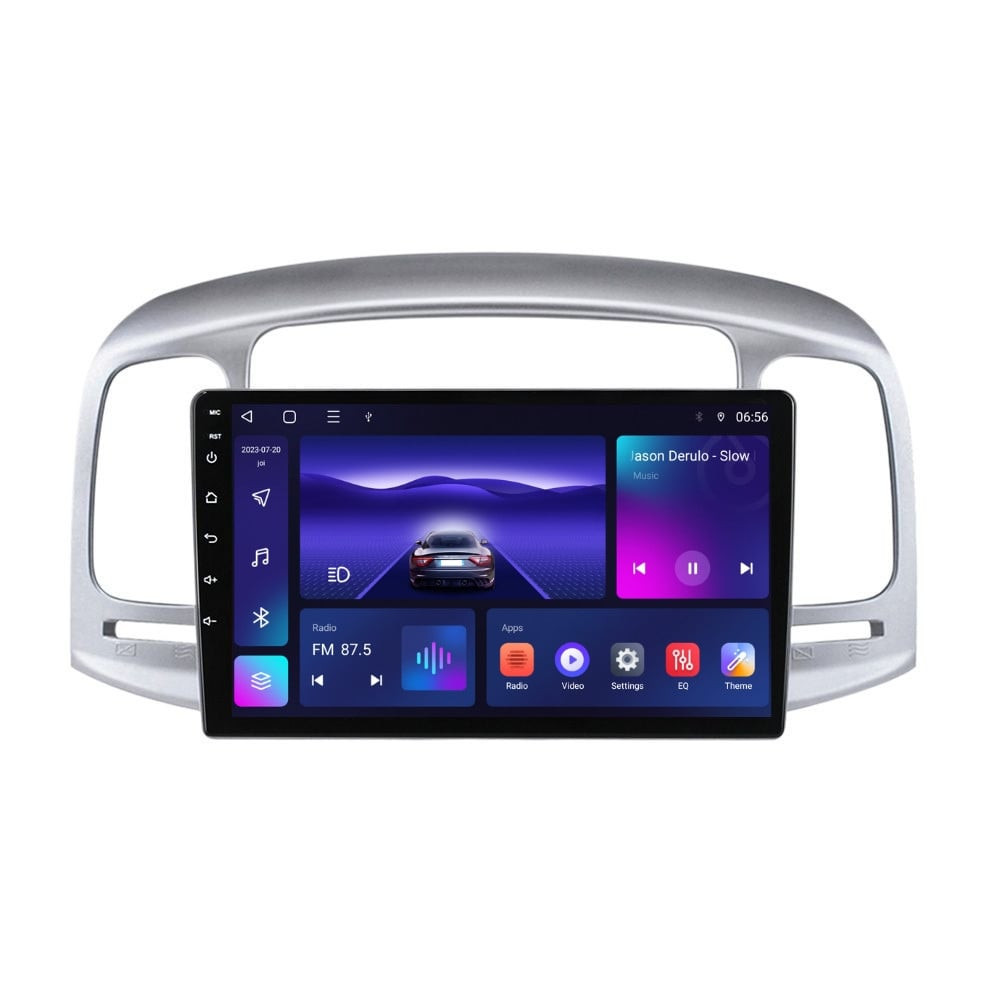 Navigatie dedicata cu Android Hyundai Accent III 2005 - 2010, 4GB RAM, Radio GPS Dual Zone, Display HD IPS 9" Touchscreen, Internet Wi-Fi, Bluetooth, MirrorLink, USB