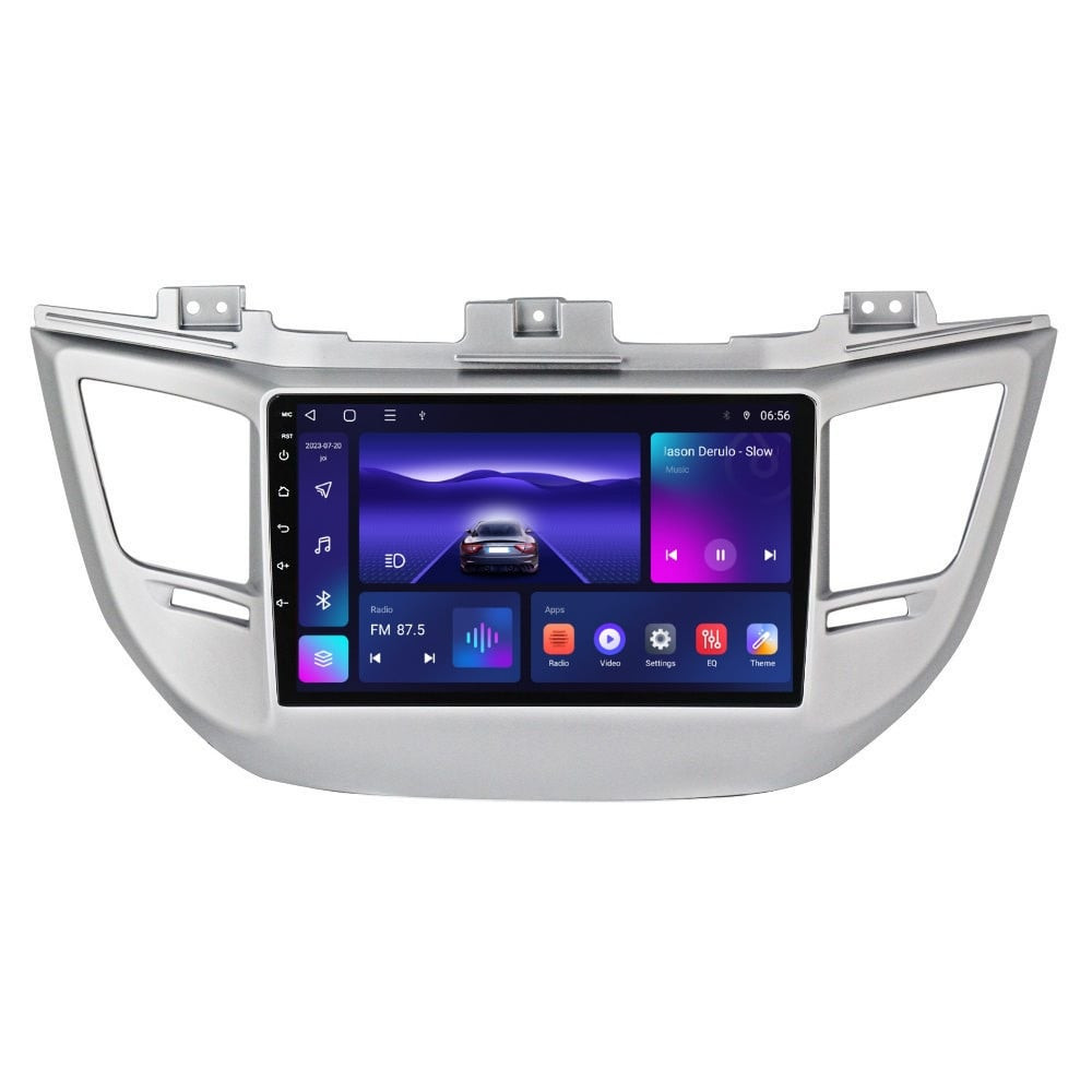 Navigatie dedicata cu Android Hyundai Tucson 2015 - 2018, 4GB RAM, Radio GPS Dual Zone, Display HD IPS 9" Touchscreen, Internet Wi-Fi, Bluetooth, MirrorLink, USB
