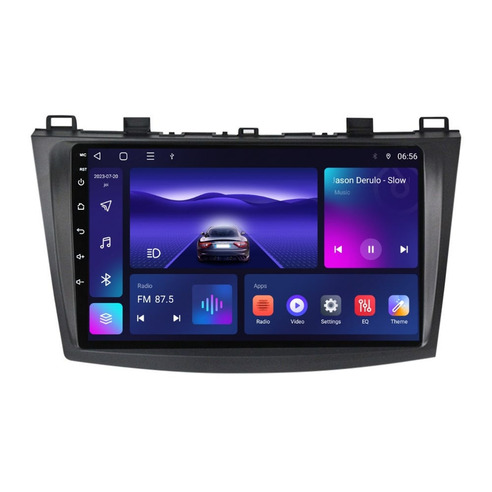 Navigatie dedicata cu Android Mazda 3 2009 - 2013, 4GB RAM, Radio GPS Dual Zone, Display HD IPS 9" Touchscreen, Internet Wi-Fi, Bluetooth, MirrorLink, USB