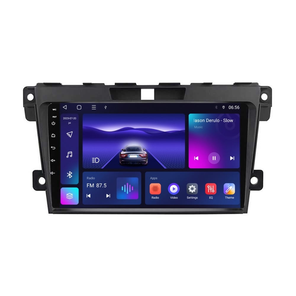 Navigatie dedicata cu Android Mazda CX-7 2006 - 2015, 4GB RAM, Radio GPS Dual Zone, Display HD IPS 9" Touchscreen, Internet Wi-Fi, Bluetooth, MirrorLink, USB