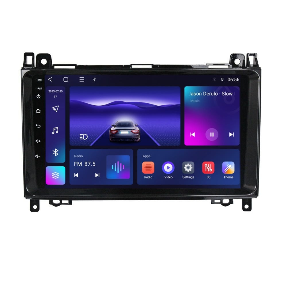 Navigatie dedicata cu Android Mercedes Viano 2007 - 2014, 4GB RAM, Radio GPS Dual Zone, Display HD IPS 9" Touchscreen, Internet Wi-Fi, Bluetooth, MirrorLink, USB