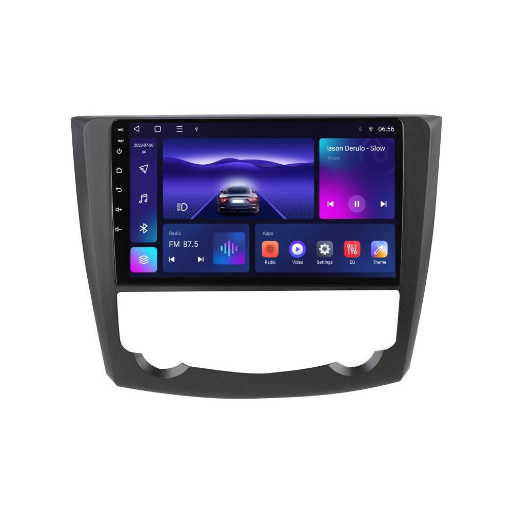 Navigatie dedicata cu Android Renault Kadjar 2015 - 2018, 4GB RAM, Radio GPS Dual Zone, Display HD IPS 9" Touchscreen, Internet Wi-Fi, Bluetooth, MirrorLink, USB
