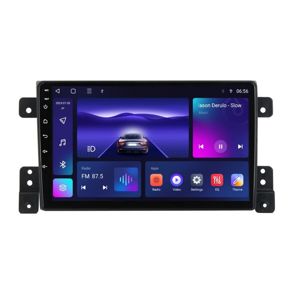 Navigatie dedicata cu Android Suzuki Grand Vitara 2005 - 2015, 4GB RAM, Radio GPS Dual Zone, Display HD IPS 9" Touchscreen, Internet Wi-Fi, Bluetooth, MirrorLink, USB