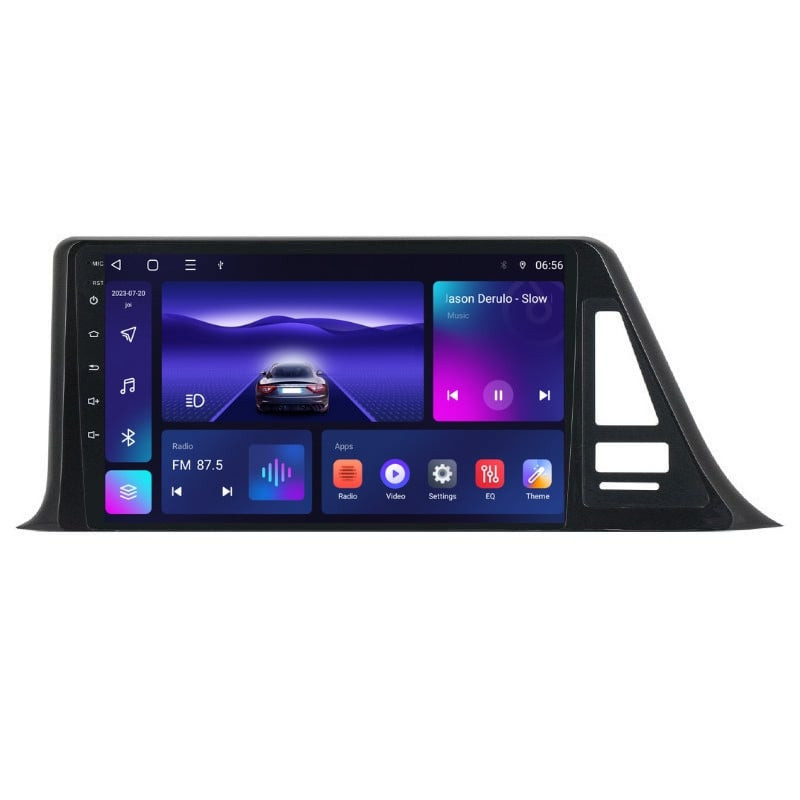 Navigatie dedicata cu Android Toyota C-HR dupa 2016, 4GB RAM, Radio GPS Dual Zone, Display HD IPS 9" Touchscreen, Internet Wi-Fi, Bluetooth, MirrorLink, USB