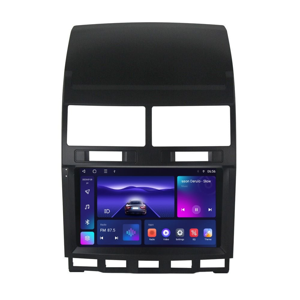 Navigatie dedicata cu Android VW Touareg 7L 2002 - 2011, 4GB RAM, Radio GPS Dual Zone, Display HD IPS 9" Touchscreen, Internet Wi-Fi, Bluetooth, MirrorLink, USB