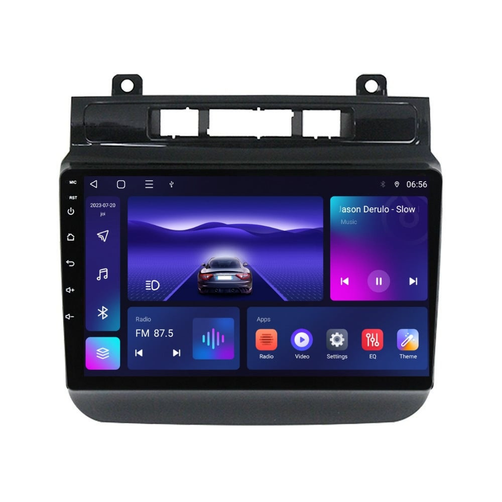 Navigatie dedicata cu Android VW Touareg 7P 2010 - 2018, 4GB RAM, Radio GPS Dual Zone, Display HD IPS 9" Touchscreen, Internet Wi-Fi, Bluetooth, MirrorLink, USB