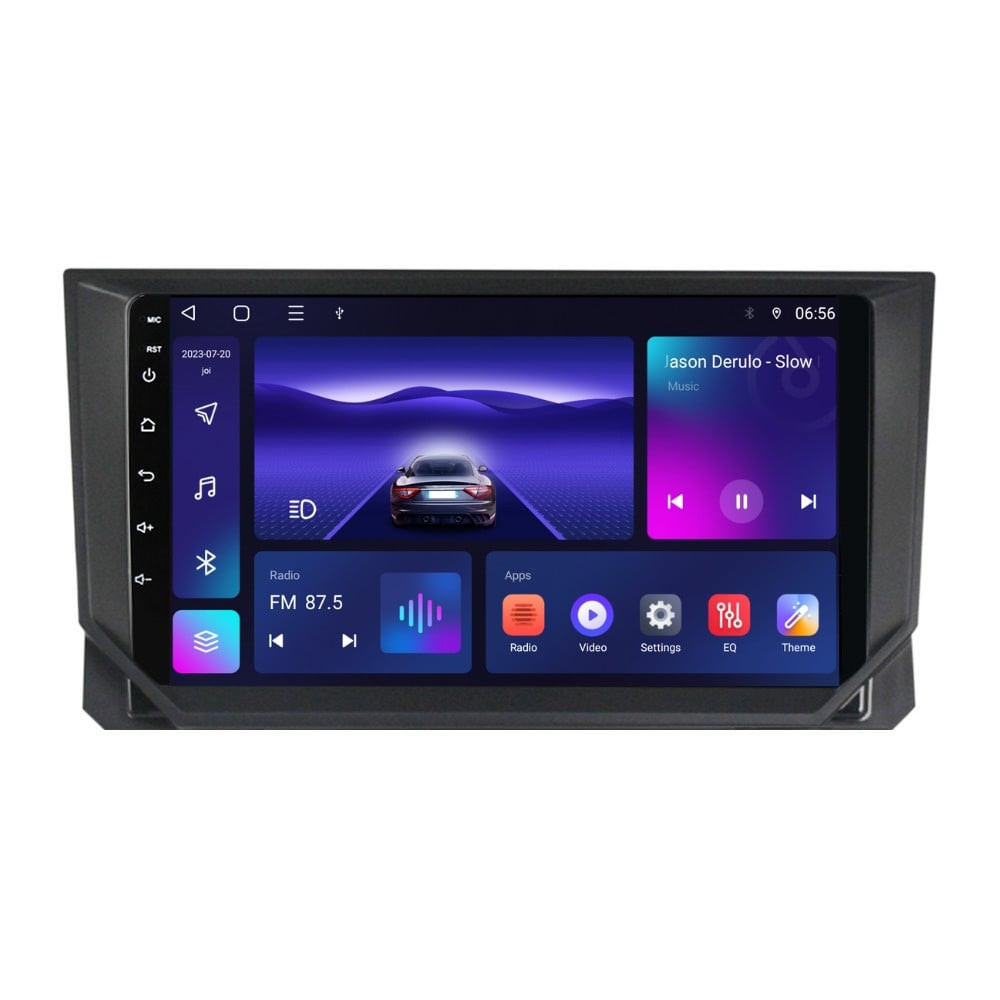 Navigatie dedicata cu Android Seat Ibiza V 2017 - 2021, 4GB RAM, Radio GPS Dual Zone, Display HD IPS 9" Touchscreen, Internet Wi-Fi, Bluetooth, MirrorLink, USB