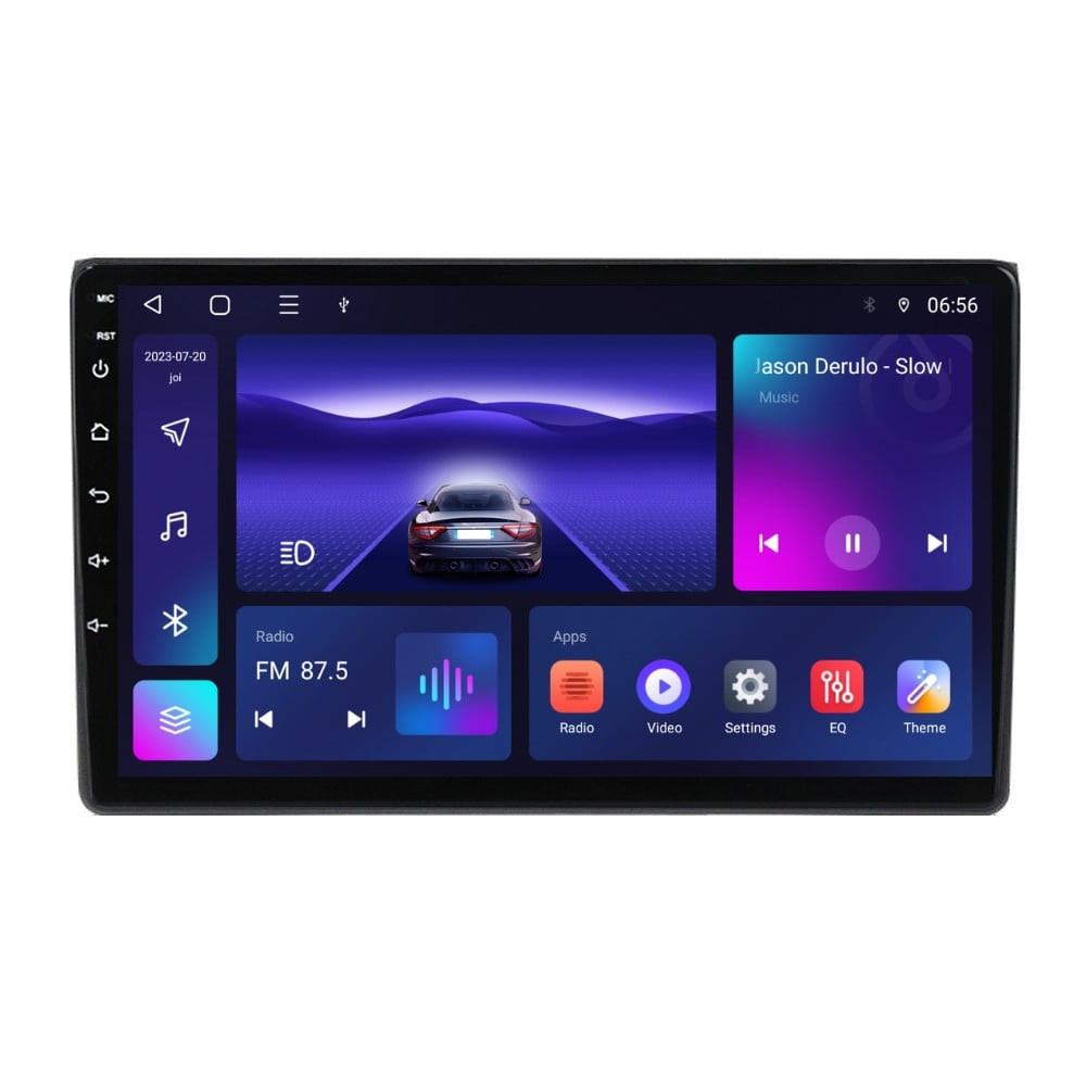 Navigatie dedicata cu Android Seat Exeo 2009 - 2013, 4GB RAM, Radio GPS Dual Zone, Display HD IPS 9" Touchscreen, Internet Wi-Fi, Bluetooth, MirrorLink, USB