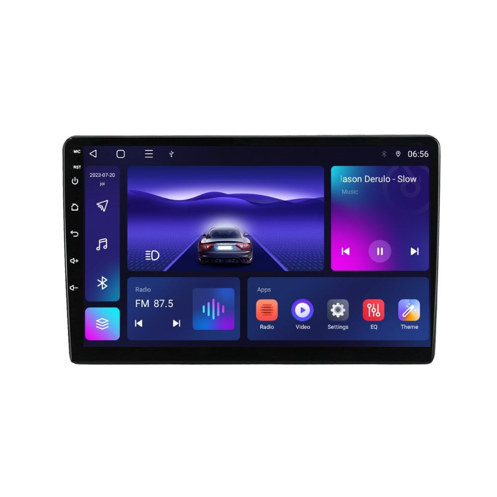 Navigatie dedicata cu Android Fiat Ducato 2006 - 2022, 4GB RAM, Radio GPS Dual Zone, Display HD IPS 9" Touchscreen, Internet Wi-Fi, Bluetooth, MirrorLink, USB