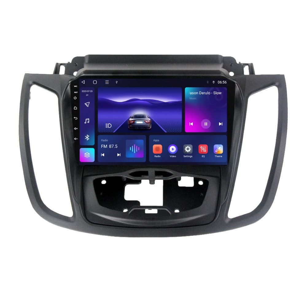 Navigatie dedicata cu Android Ford C-Max II / Grand C-Max 2010 - 2019 cu navigatie originala, 4GB RAM, Radio GPS Dual Zone, Display HD IPS 9" Touchscreen, Internet Wi-Fi, Bluetooth, MirrorLink, USB