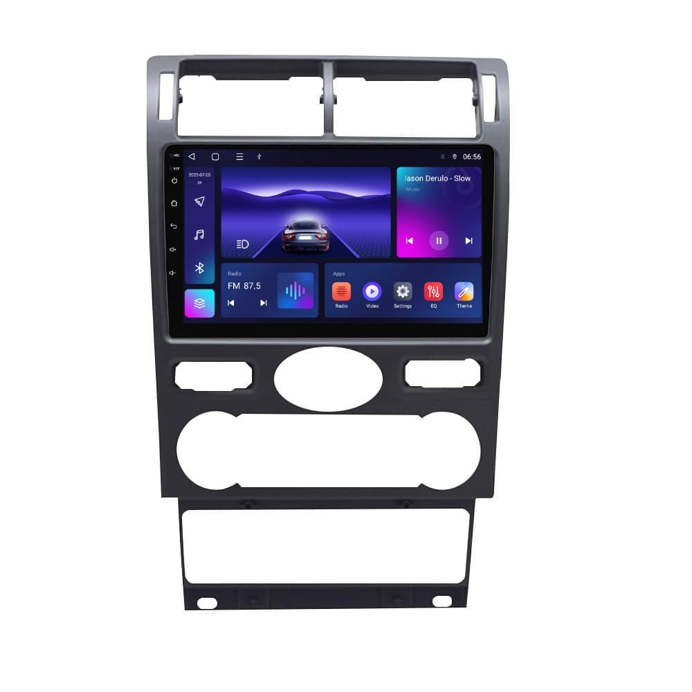 Navigatie dedicata cu Android Ford Mondeo III 2000 - 2007, clima automata, 4GB RAM, Radio GPS Dual Zone, Display HD IPS 9" Touchscreen, Internet Wi-Fi, Bluetooth, MirrorLink, USB