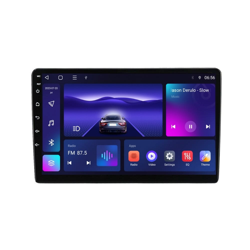 Navigatie dedicata cu Android Ford Fusion 2005 - 2012, 4GB RAM, Radio GPS Dual Zone, Display HD IPS 9" Touchscreen, Internet Wi-Fi, Bluetooth, MirrorLink, USB