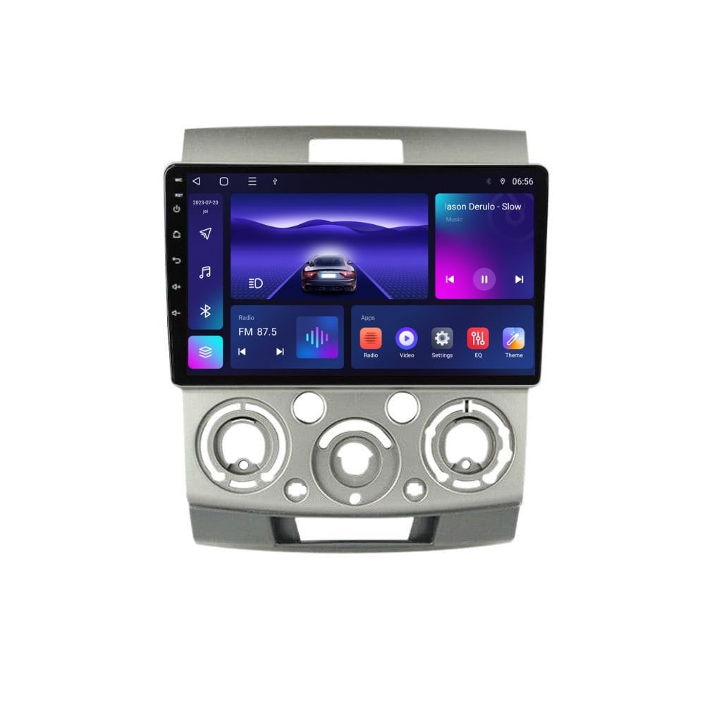 Navigatie dedicata cu Android Ford Ranger 2005 - 2011, 4GB RAM, Radio GPS Dual Zone, Display HD IPS 9" Touchscreen, Internet Wi-Fi, Bluetooth, MirrorLink, USB