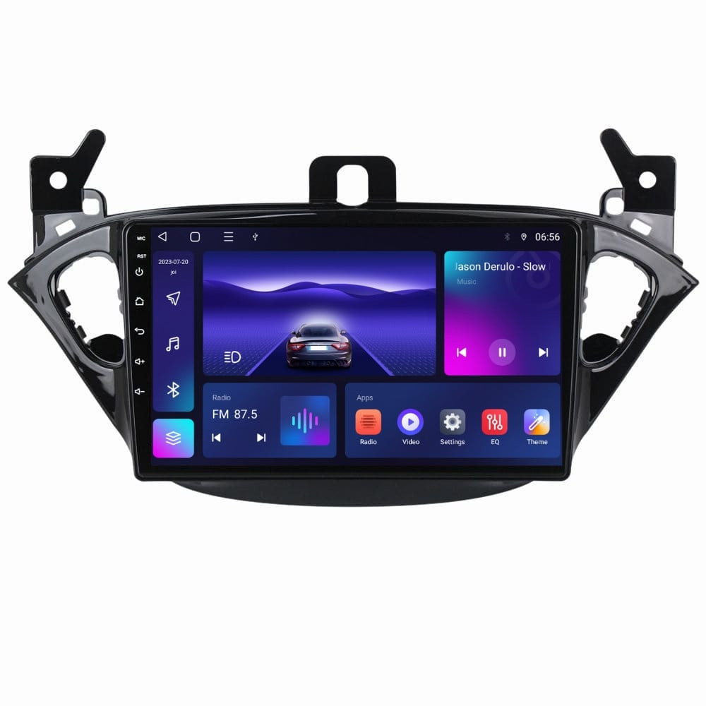 Navigatie dedicata cu Android Opel Corsa E 2014 - 2019, 4GB RAM, Radio GPS Dual Zone, Display HD IPS 9" Touchscreen, Internet Wi-Fi, Bluetooth, MirrorLink, USB