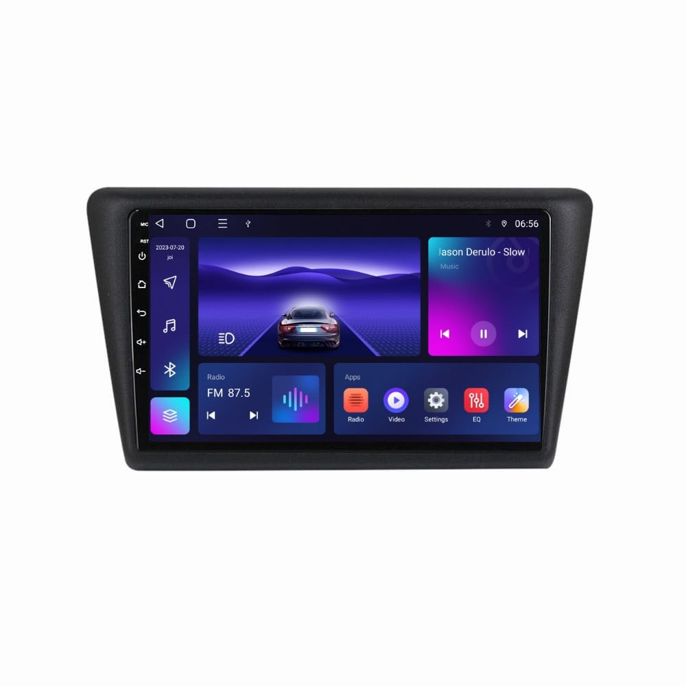 Navigatie dedicata cu Android Skoda Rapid 2011 - 2019, 4GB RAM, Radio GPS Dual Zone, Display HD IPS 9" Touchscreen, Internet Wi-Fi, Bluetooth, MirrorLink, USB