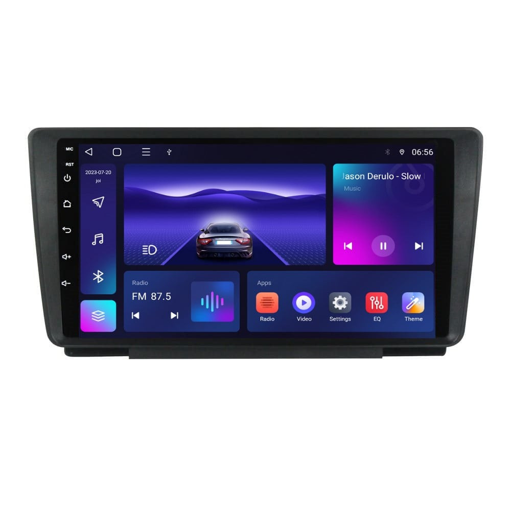 Navigatie dedicata cu Android Skoda Octavia II 2004 - 2013, 4GB RAM, Radio GPS Dual Zone, Display HD IPS 9" Touchscreen, Internet WiFi, Bluetooth, MirrorLink, USB