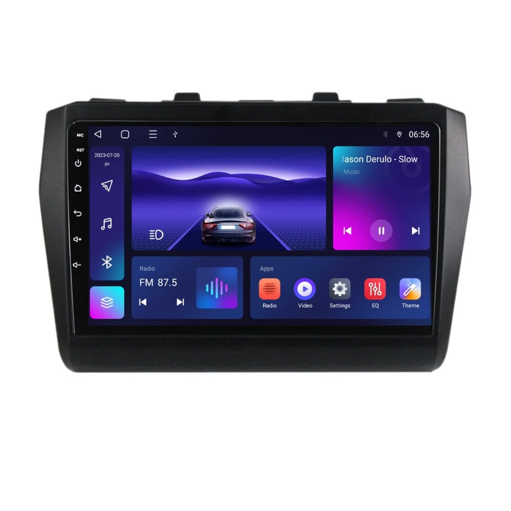 Navigatie dedicata cu Android Suzuki Swift V dupa 2017, 4GB RAM, Radio GPS Dual Zone, Display HD IPS 9" Touchscreen, Internet Wi-Fi, Bluetooth, MirrorLink, USB