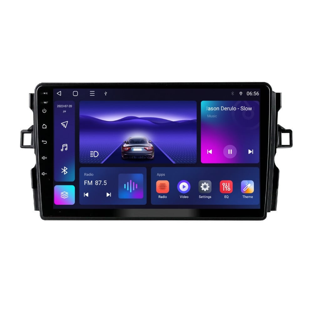 Navigatie dedicata cu Android Toyota Auris 2006 - 2012, 4GB RAM, Radio GPS Dual Zone, Display HD IPS 9" Touchscreen, Internet Wi-Fi, Bluetooth, MirrorLink, USB