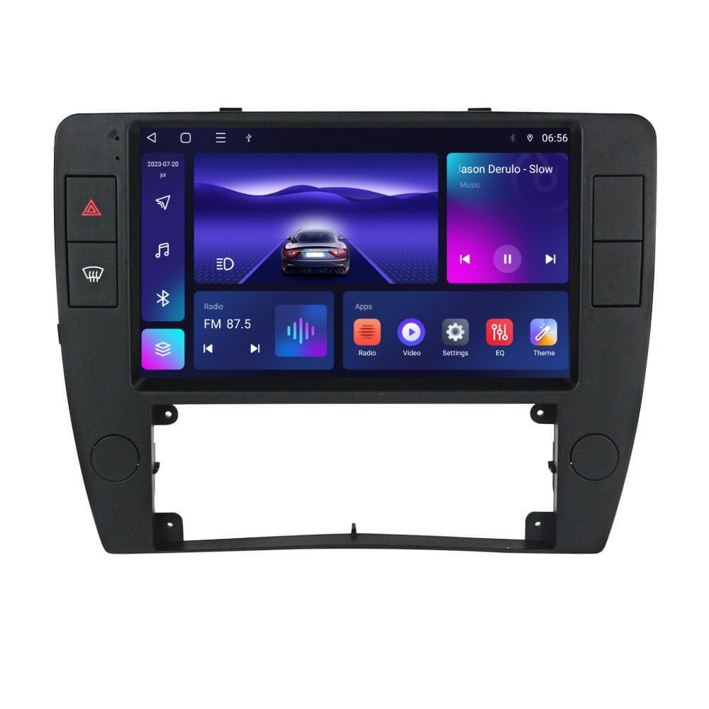 Navigatie dedicata cu Android VW Passat B5.5 2001 - 2005, 4GB RAM, Radio GPS Dual Zone, Display HD IPS 9" Touchscreen, Internet Wi-Fi, Bluetooth, MirrorLink, USB