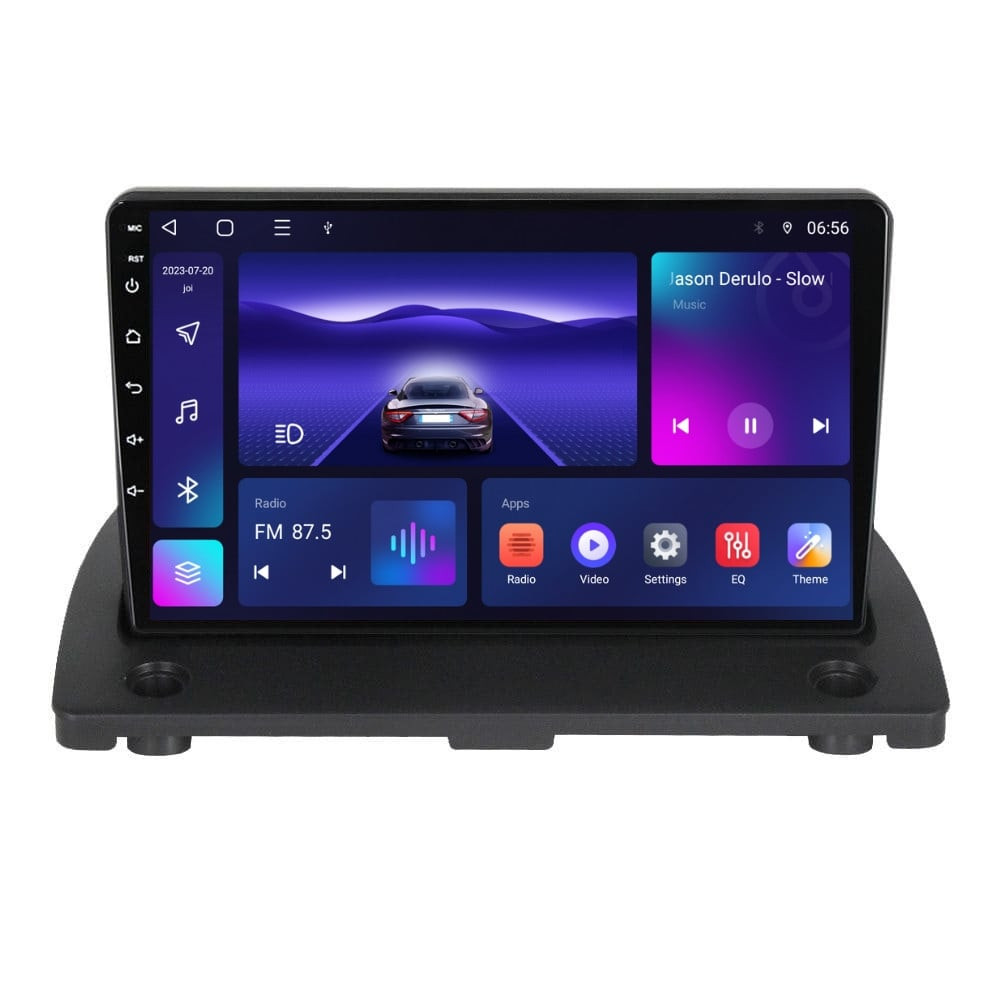 Navigatie dedicata cu Android Volvo XC90 I 2002 - 2015, 4GB RAM, Radio GPS Dual Zone, Display HD IPS 9" Touchscreen, Internet Wi-Fi, Bluetooth, MirrorLink, USB