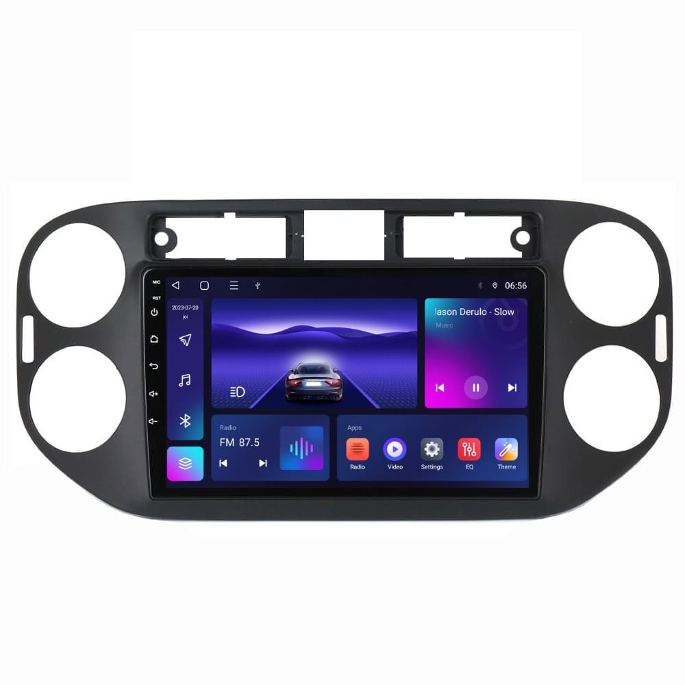 Navigatie dedicata cu Android VW Tiguan I 2012 - 2018, 4GB RAM, Radio GPS Dual Zone, Display HD IPS 9" Touchscreen, Internet Wi-Fi, Bluetooth, MirrorLink, USB