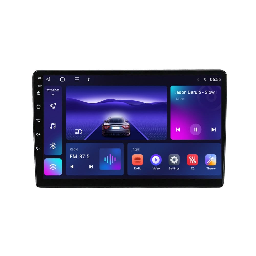 Navigatie dedicata cu Android Seat Cordoba 2002 - 2009, 4GB RAM, Radio GPS Dual Zone, Display HD IPS 9" Touchscreen, Internet Wi-Fi, Bluetooth, MirrorLink, USB