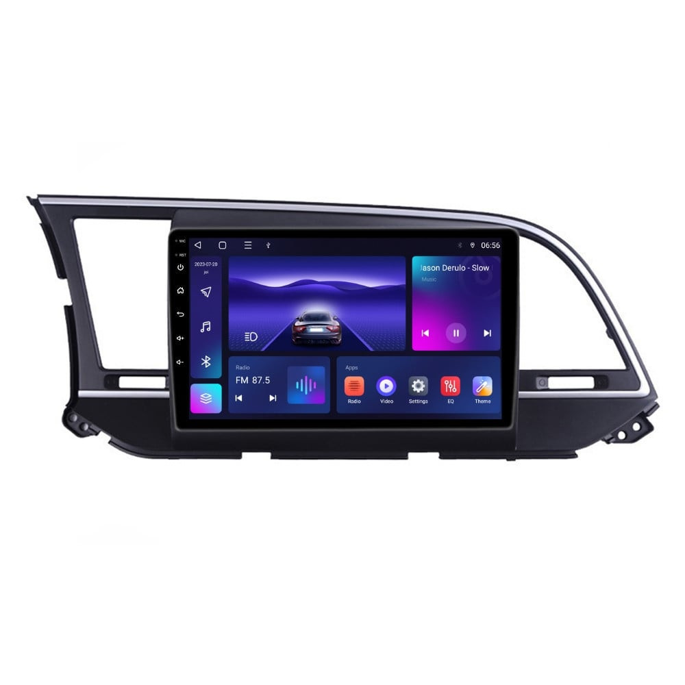 Navigatie dedicata cu Android Hyundai Elantra VI 2015 - 2018, 4GB RAM, Radio GPS Dual Zone, Display HD IPS 9" Touchscreen, Internet Wi-Fi, Bluetooth, MirrorLink, USB