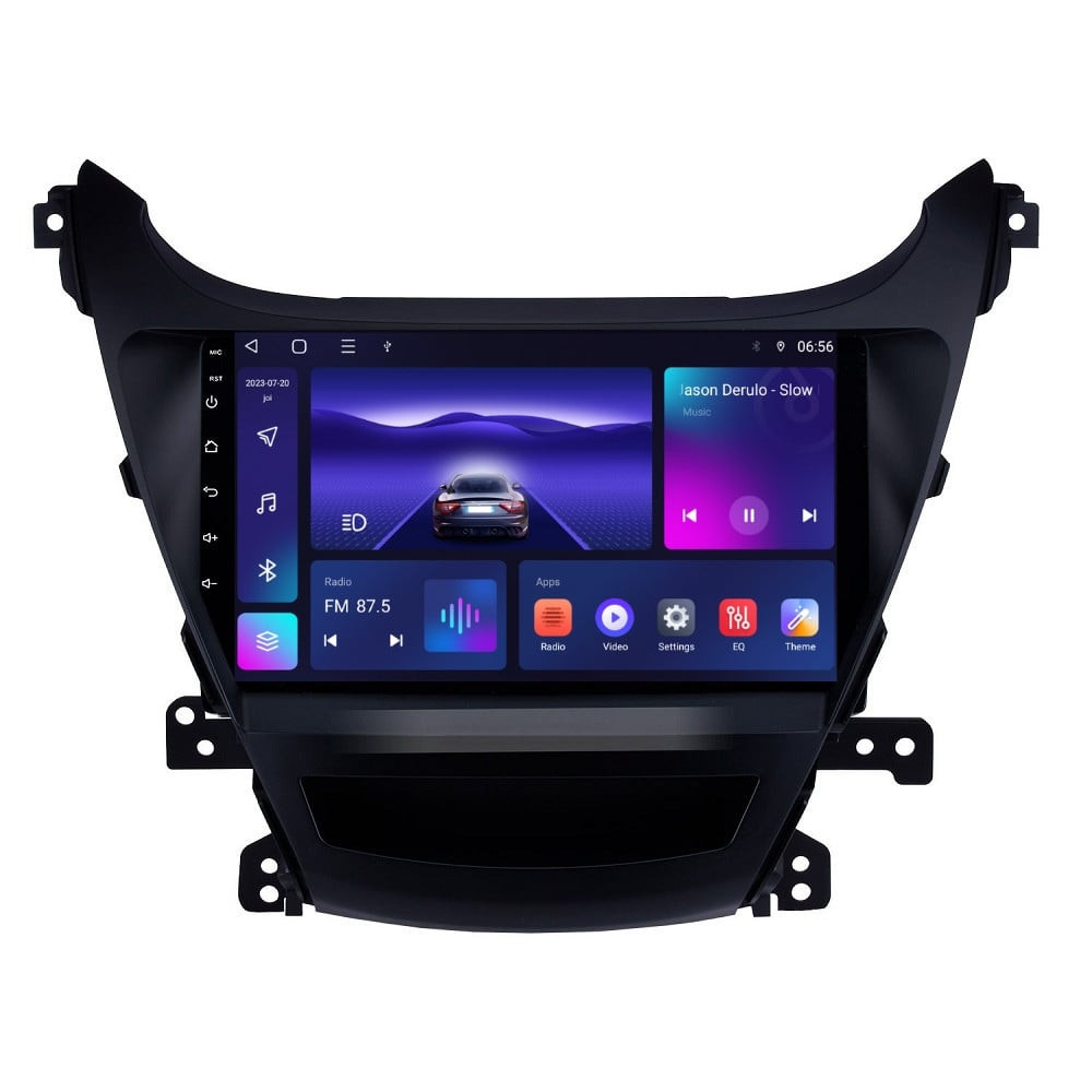 Navigatie dedicata cu Android Hyundai Elantra V 2014 - 2016, 4GB RAM, Radio GPS Dual Zone, Display HD IPS 9" Touchscreen, Internet Wi-Fi, Bluetooth, MirrorLink, USB