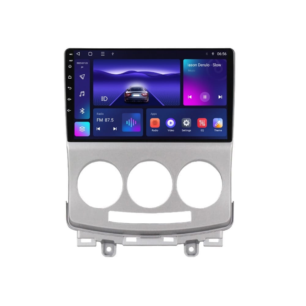 Navigatie dedicata cu Android Mazda 5 2005 - 2010, 4GB RAM, Radio GPS Dual Zone, Display HD IPS 9" Touchscreen, Internet Wi-Fi, Bluetooth, MirrorLink, USB