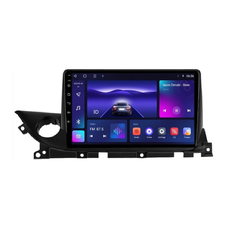 Navigatie dedicata cu Android Mazda 6 dupa 2018, 4GB RAM, Radio GPS Dual Zone, Display HD IPS 9" Touchscreen, Internet Wi-Fi, Bluetooth, MirrorLink, USB