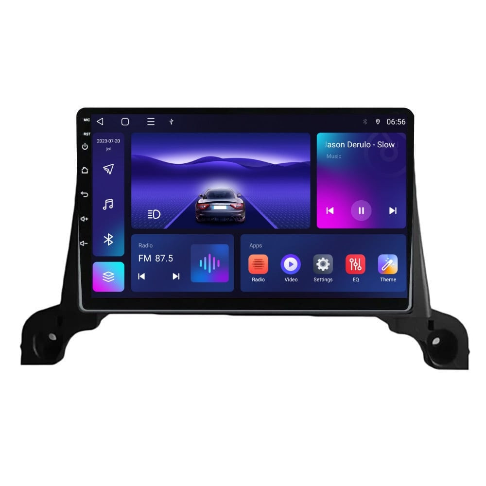 Navigatie dedicata cu Android Peugeot 3008 2016 - 2020, 4GB RAM, Radio GPS Dual Zone, Display HD IPS 9" Touchscreen, Internet Wi-Fi, Bluetooth, MirrorLink, USB