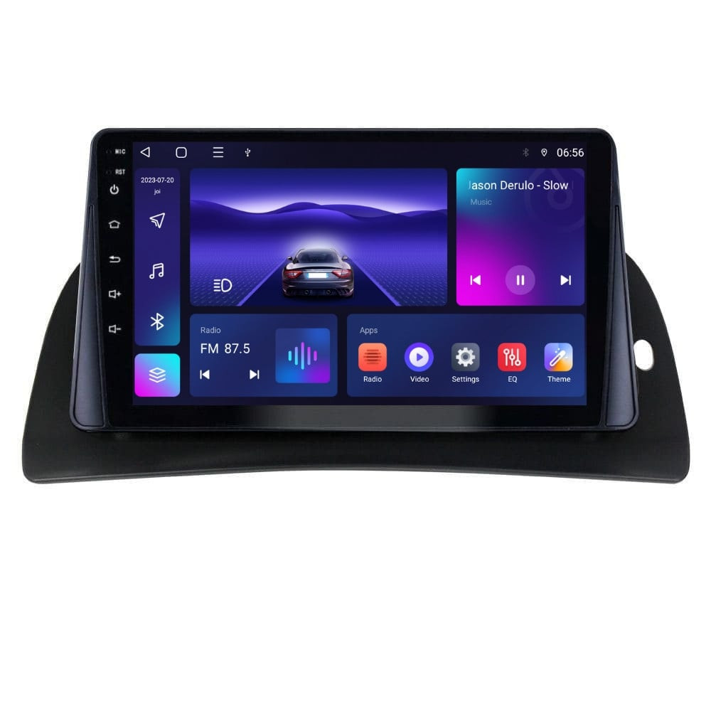 Navigatie dedicata cu Android Renault Kangoo II 2008 - 2021, 4GB RAM, Radio GPS Dual Zone, Display HD IPS 9" Touchscreen, Internet Wi-Fi, Bluetooth, MirrorLink, USB